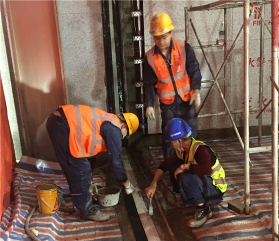 合肥某號線地鐵出口伸縮縫香蕉视频色版免费直播案例